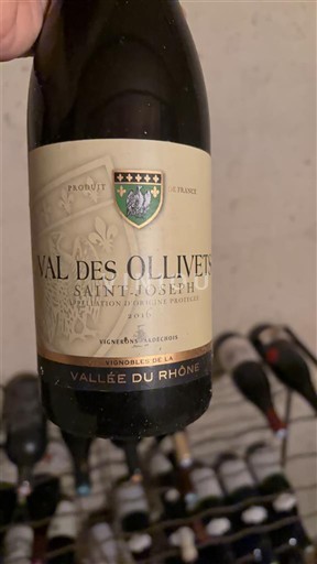 Rhônen laakso Saint-Joseph Val des Ollivets 2016