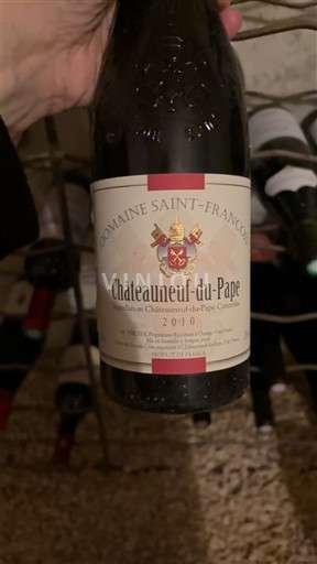 Rhônedalen Châteauneuf-du-Pape Domaine Saint-François 2010
