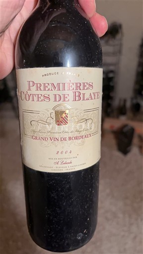 Bordeaux Côtes-de-Blaye St. Ludet 2004