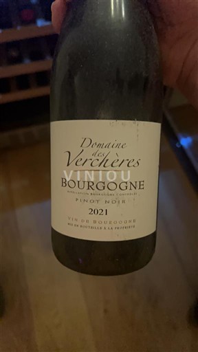 Burgundy Domaine Des Verchères Pinot Noir 2021