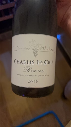 Bourgogne Ikke specificeret Premier Cru Domaine Michaud Beauroy 2019
