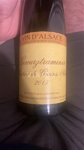 Alsace Sélection de Grains Nobles Stoeffler Gewurztraminer Sélection de Grains Nobles 2015