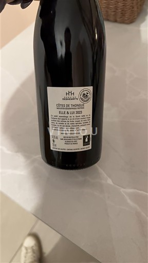 Languedoc-Roussillon Côtes de Thongue HH Débertrand Elle & Lui 2023