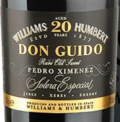 Andalusien Sherry Williams & Humbert Don Guido 20 Ans Icke årgångsbetecknad