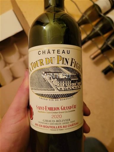 Bordeaux Saint-Émilion Grand Cru Grand Cru Château Tour du Pin Figeac 2020