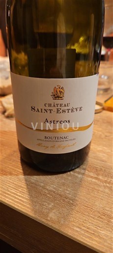 Languedoc Corbières-boutenac Château Saint Estève Astreos 2023