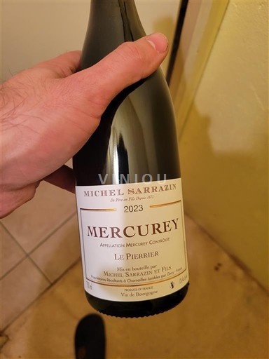 Burgundy Mercurey Michel Sarrazin et Fils Le Pierrier 2023