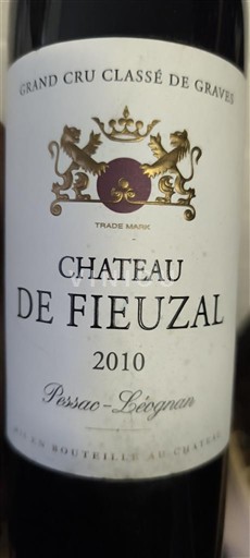 Bordeaux Pessac-Léognan Château Fieuzal 2010