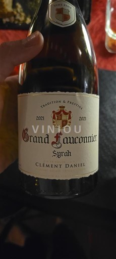 Languedoc và Roussillon Vùng đất Oc Clément Daniel Grand Fauconnier Syrah 2021