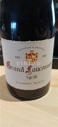 Languedoc và Roussillon Vùng đất Oc Clément Daniel Grand Fauconnier Syrah 2021