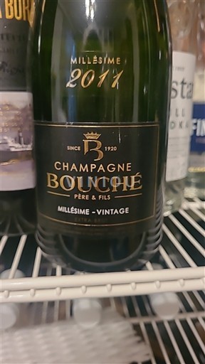 Champanhe Champagne Bouché Père & Fils Millésime - Vintage 2011