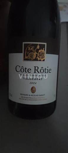 Thung lũng Rhône Côte-rôtie Bernard & Nicolas Garayt Valdebert 2024