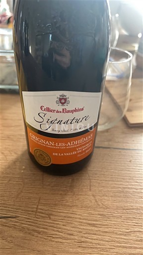 Thung lũng Rhône Grignan-les-adhémar Cellier des Dauphins Signature 2023