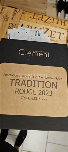 Loire Valley Menetou-Salon Clément Tradition 2023