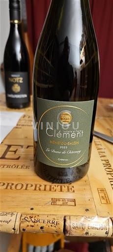 Loire Valley Menetou-Salon Clément La Dame de Châtenoy 2023