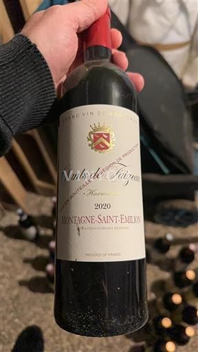 Bordeaux Montagne-saint-émilion Chants de Faizeau 2020