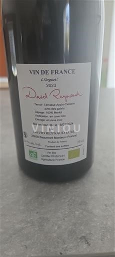 Rhône-dalen Ikke specificeret David Reynaud L'Orgueil 2023