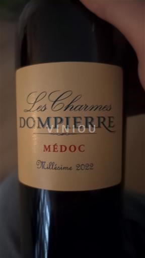 Burdeos Médoc Les Charmes Dompierre 2022