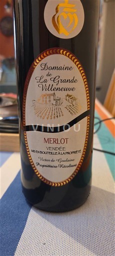 Thung lũng sông Loire Vendée Domaine La Grande Villeneuve Không niên vụ