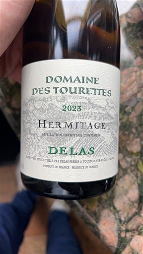 Rhônen laakso Hermitage Domaine Des Tourettes 2023