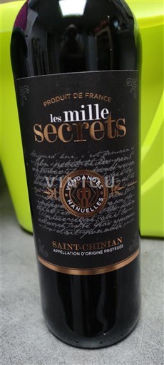 Languedoc Saint-Chinian Les Mille Secrets Sin añada