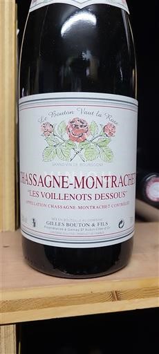 Borgogna Chassagne-Montrachet Gilles Bouton & Fils Les Voillenots Dessous Senza annata