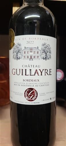 Bordeaux Château Guillayre 2022