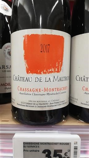 Burgundija Chassagne-Montrachet Château La Maltroye 2017