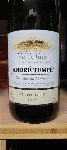 Elsass André Tempé Domaine du Meywihr 2019