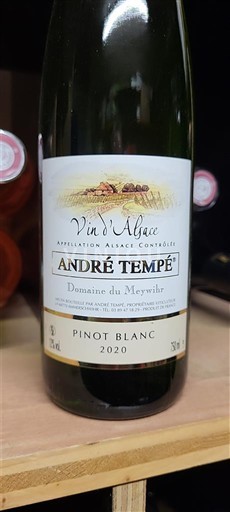 Elsass André Tempé 2020