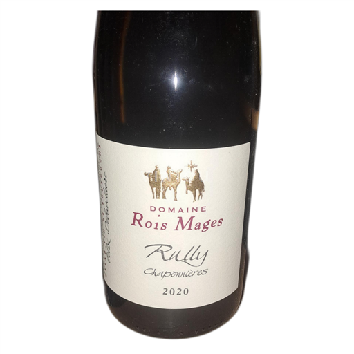 Vin Blanc sec Chaponnières Domaine Rois Mages 2020 France Bourgogne Rully AOC