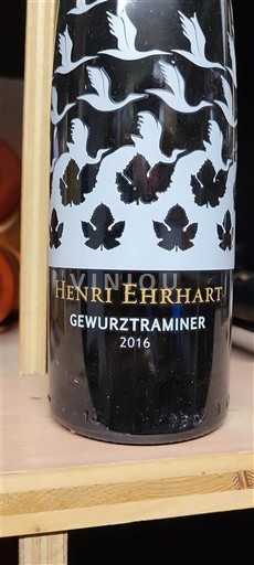 Alsace Gewurztraminer Henri Ehrhart 2016