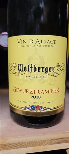 Alsace Wolfberger Gewurztraminer 2018