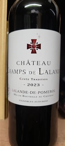Bordeaux Lalande-de-Pomerol Champ de Lalande Tradition 2023