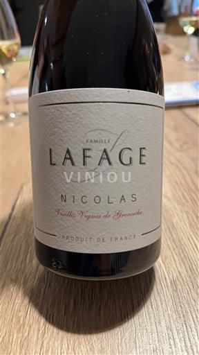 Languedoc a Roussillon Katalánská pobreží Famille Lafage Nicolas Vieilles Vignes de Grenache Neročník