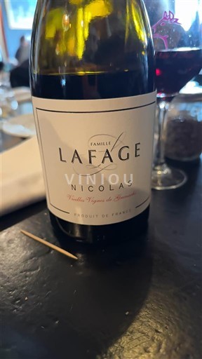 Лангедок та Руссійон Каталонські схили Famille Lafage Nicolas Vieilles Vignes de Grenache Без вінтажу