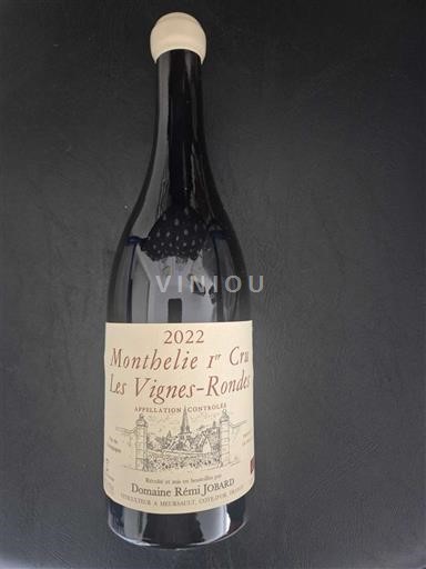 Burgundy Monthélie Premier Cru Domaine Rémi Jobard Les Vignes-Rondes 2022