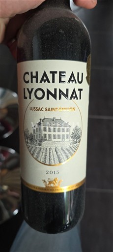 Bordeaux Lussac-Saint-Émilion Château Lyoninat 2015