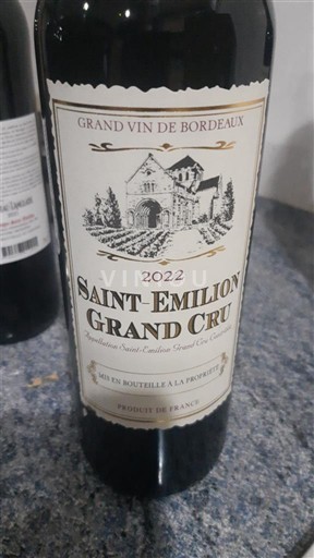 Burdeos Bordeaux Union des producteur saint emilion 2022