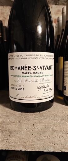 Borgogna Romanée-saint-vivant Grand Cru Domaine La Romanée-Conti Romanée-St-Vivant Marey-Monge 2005