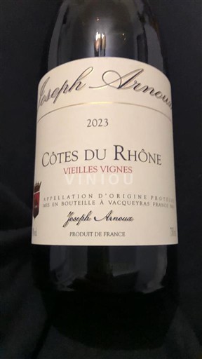 Rhônetal Côtes du Rhône Joseph Arnoux Vieilles Vignes 2023