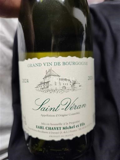 Burgund Saint-Véran EARL Chavet Michel et Fils 2024