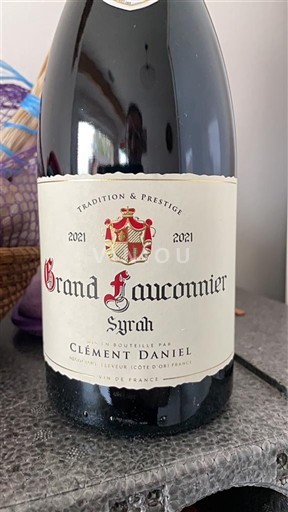 Thung lũng Rhône Côtes-du-rhône Clément Daniel Grand Fauconnier Syrah 2021