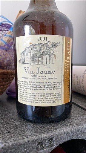 Jura No se traduce. Domaine Thibaut 2001