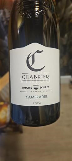 Údolí Rhôny Duché d'Uzès Chabrier Campradel 2024