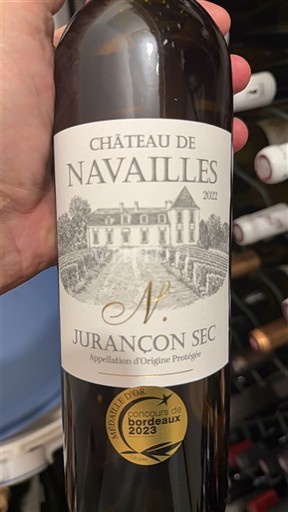 Sud-Ouest Jurançon Château Navailles N. 2022