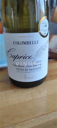 Sud-Vest Côtes de Gascogne Colombelle Caprice 2024