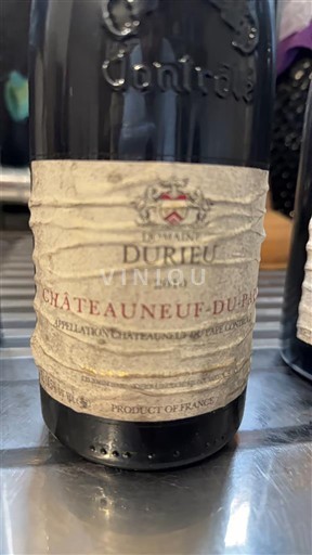 Thung lũng Rhône Châteauneuf-du-pape Domaine Durieu 2010