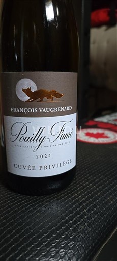 Loire-dalen Pouilly-fumé François Vaugrenard Privilège 2024
