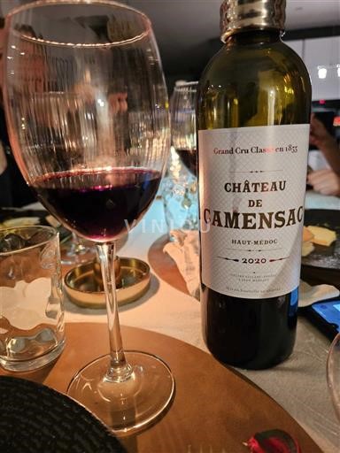 Bordeaux Haut-Médoc Grand Cru Château Camensac 2020